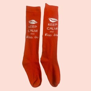 Keep calm and kiss me socks! 💋